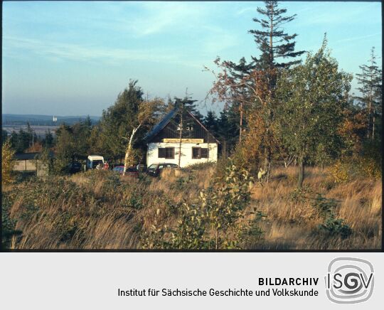 Huthaus der Paradies Fundgrube am Kahleberg bei Altenberg
