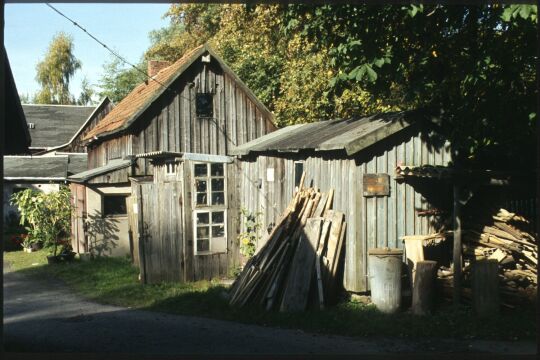 Holzschuppen in Sachsgrün