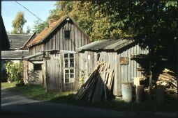 Bild: Holzschuppen in Sachsgrün