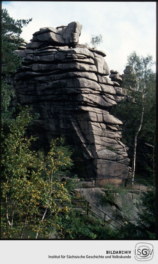 Felsformation Greifensteine bei Ehrenfriedersdorf