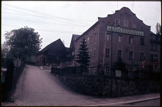 Fabrik des VEB Spezial-Nähmaschinenwerk in Oberfrohna