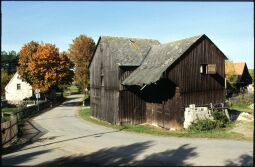 Bild: Holzscheune in Sachsgrün