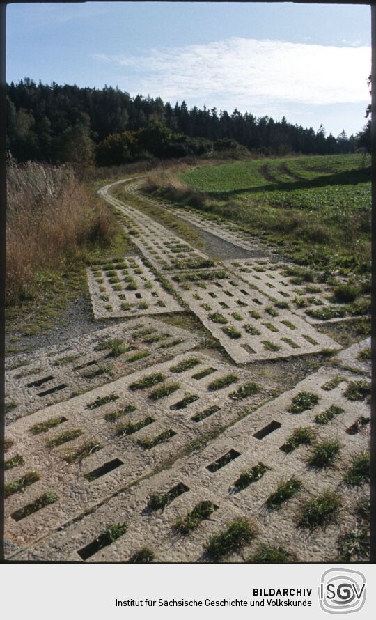 Grenzweg bei Wiedersberg im Vogtland