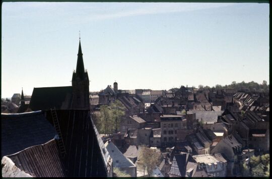 Blick von Schloss Leisnig