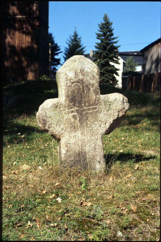 Steinkreuz mit Schwert in in Unterwürschnitz