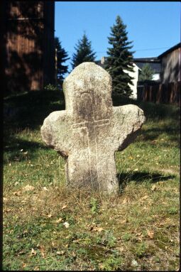 Steinkreuz mit Schwert in in Unterwürschnitz