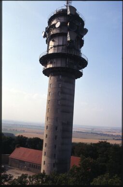 Bild: Sendeturm auf dem Collm