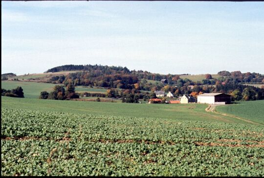 Landschaft bei Wiedersberg und Blosenberg im Vogtland