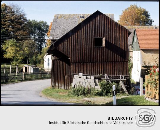 Holzscheune in Wiedersberg