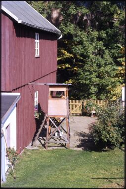 Bild: Nachbau eines Grenzpostenstandes in Wiedersberg