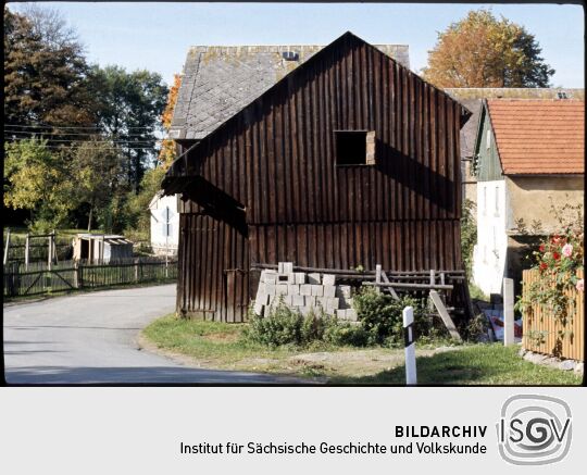 Holzscheune in Wiedersberg