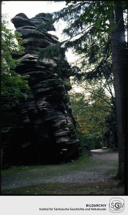 Felsformation Greifensteine bei Ehrenfriedersdorf