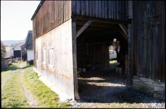 Holzscheune in Unterwürschnitz