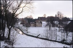Bild: Blick auf das verschneite Kleinröhrsdorf