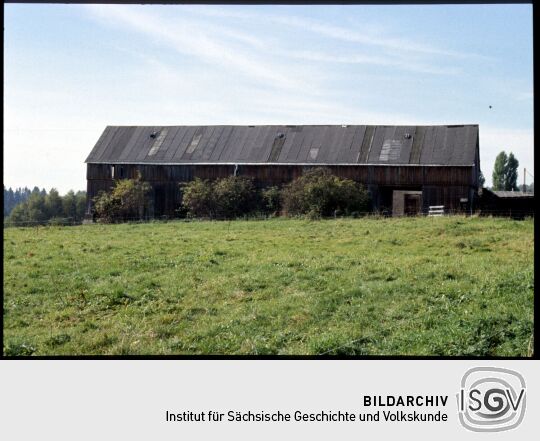 Scheune des Rittergutes in Schönberg im Vogltand