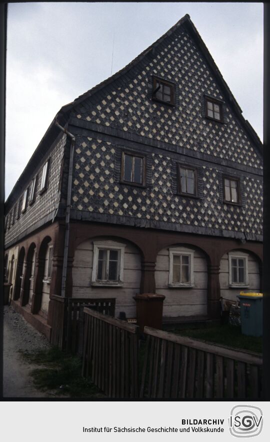 Umgebindehaus in Waltersdorf nach 1990