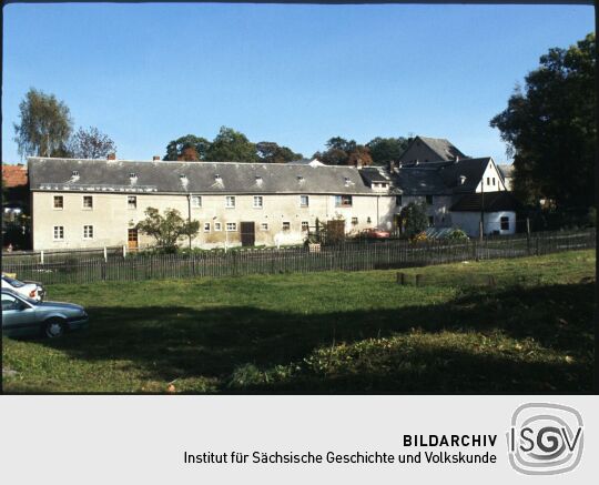 Gebäude im Bereich des Ritterguts Sachsgrün