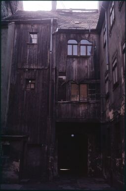 Bild: Hinterhof der Schäferstraße 10 in der Dresdner Friedrichstadt