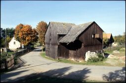 Bild: Holzscheune in Sachsgrün