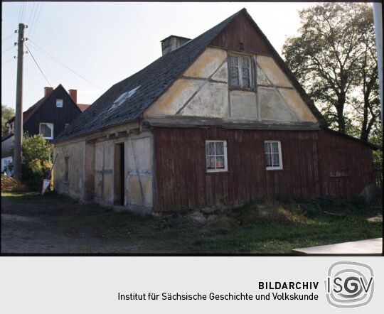 Fachwerkgebäude in Sachsgrün