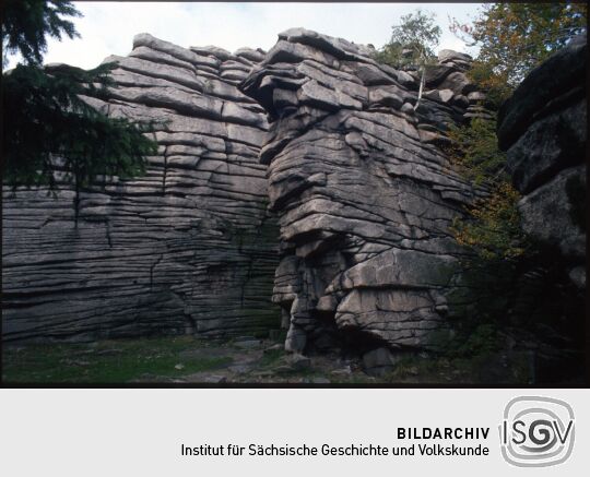 Felsformation Greifensteine bei Ehrenfriedersdorf