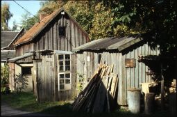 Bild: Holzschuppen in Sachsgrün