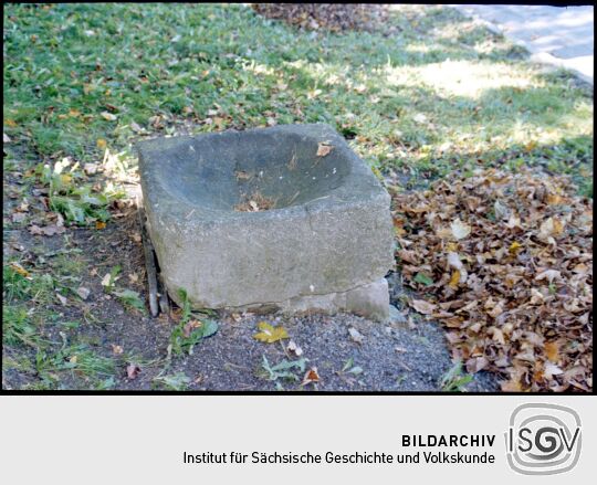 Historischer Pechstein (Griebenherd) in Marieney