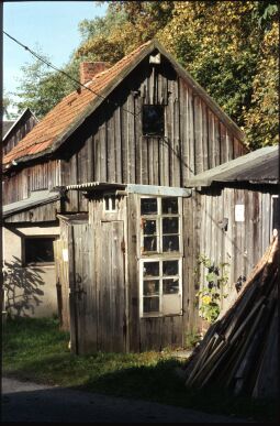 Bild: Holzschuppen in Sachsgrün