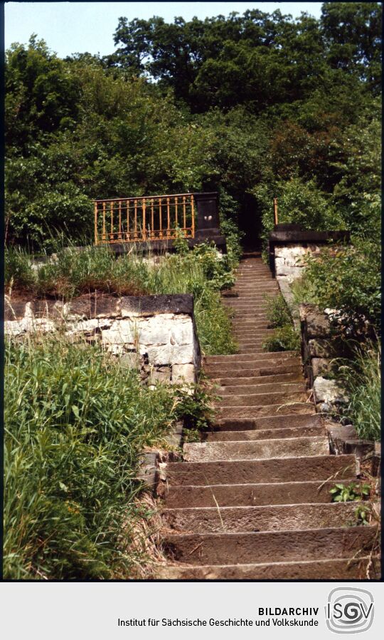 Treppen in Dresden-Wachwitz 1983