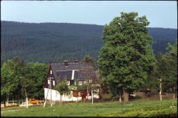 Bild: Schiefergedecktes Haus in Schellerhau