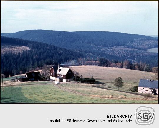 Blick auf das ehemalige Naturfreundehaus