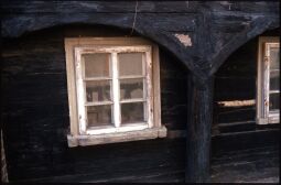 Bild: Fenster eines Umgebindehauses in Viereichen
