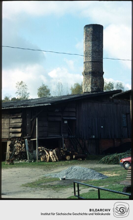 Schornstein der Ziegelei am Rammenauer Weg