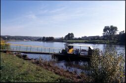 Bild: Anleger der Fähre nach Johannstadt am Neustäder Elbufer