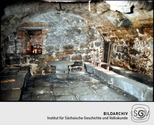 Kellergewölbe im Dresdner Obergraben 15 ('Weinkeller')