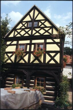 Bild: Umgebindehaus in Dresden-Wachwitz