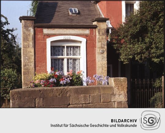 Wohnhaus an der Pillnitzer Landstraße in Niederpoyritz