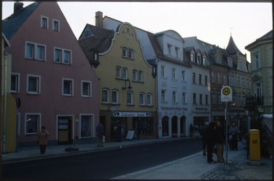 Gebäude am Ziegenbalgplatz in Pulsnitz