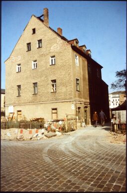 Bild: Gebäude in der Wachsbleichstraße 8 in der Dresdner Friedrichstadt
