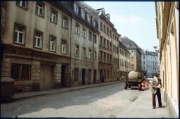Bild: Blick durch den Obergraben in der Inneren Neustadt Dresden