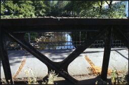 Gußeiserne Brücke über die Vereinigte Weißeritz an der Bienertstraße