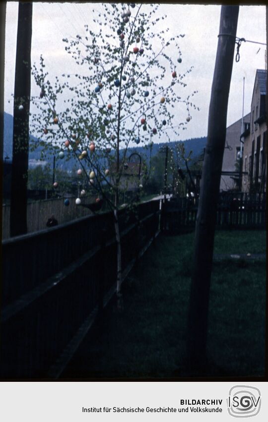 Osterbäumchen in Prossen