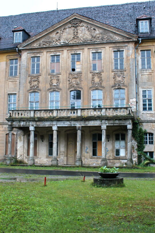 Das Schloss in Uhyst - Detail