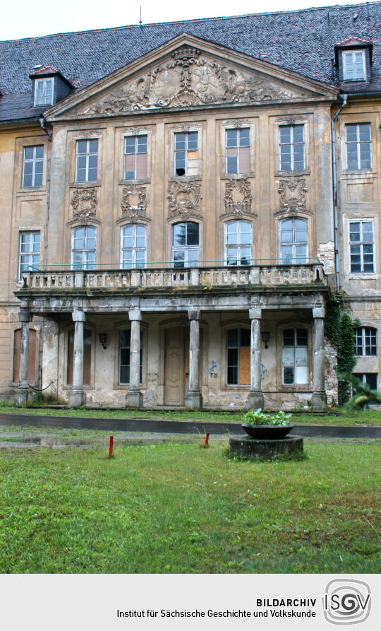 Das Schloss in Uhyst - Detail