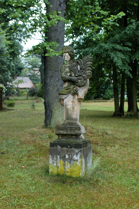 Plastik im Barockpark von Uhyst