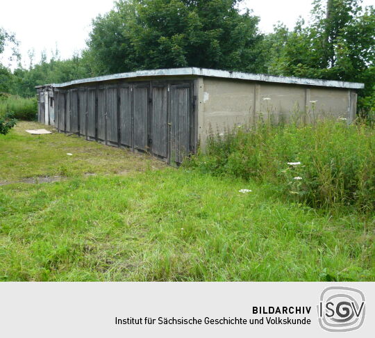 Garagen an der Geisinger Straße in Zinnwald