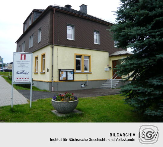 Das Gemeindeamt in Zinnwald