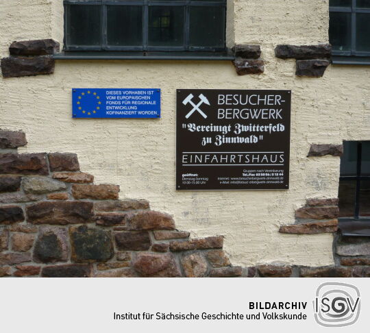 Besucherbergwerk "Vereinigt Zwitterfeld zu Zinnwald"