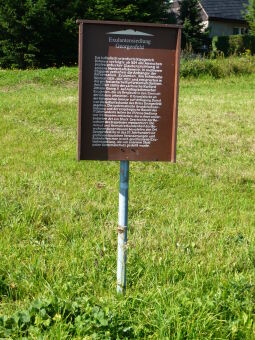 Bild: Touristische Informationen am Neugeorgenfelder Weg in Georgenfeld