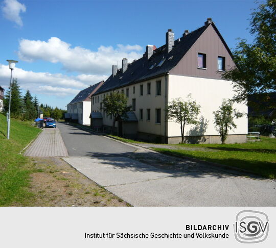 Wohnhäuser am Georgenfelder Weg in Georgenfeld
